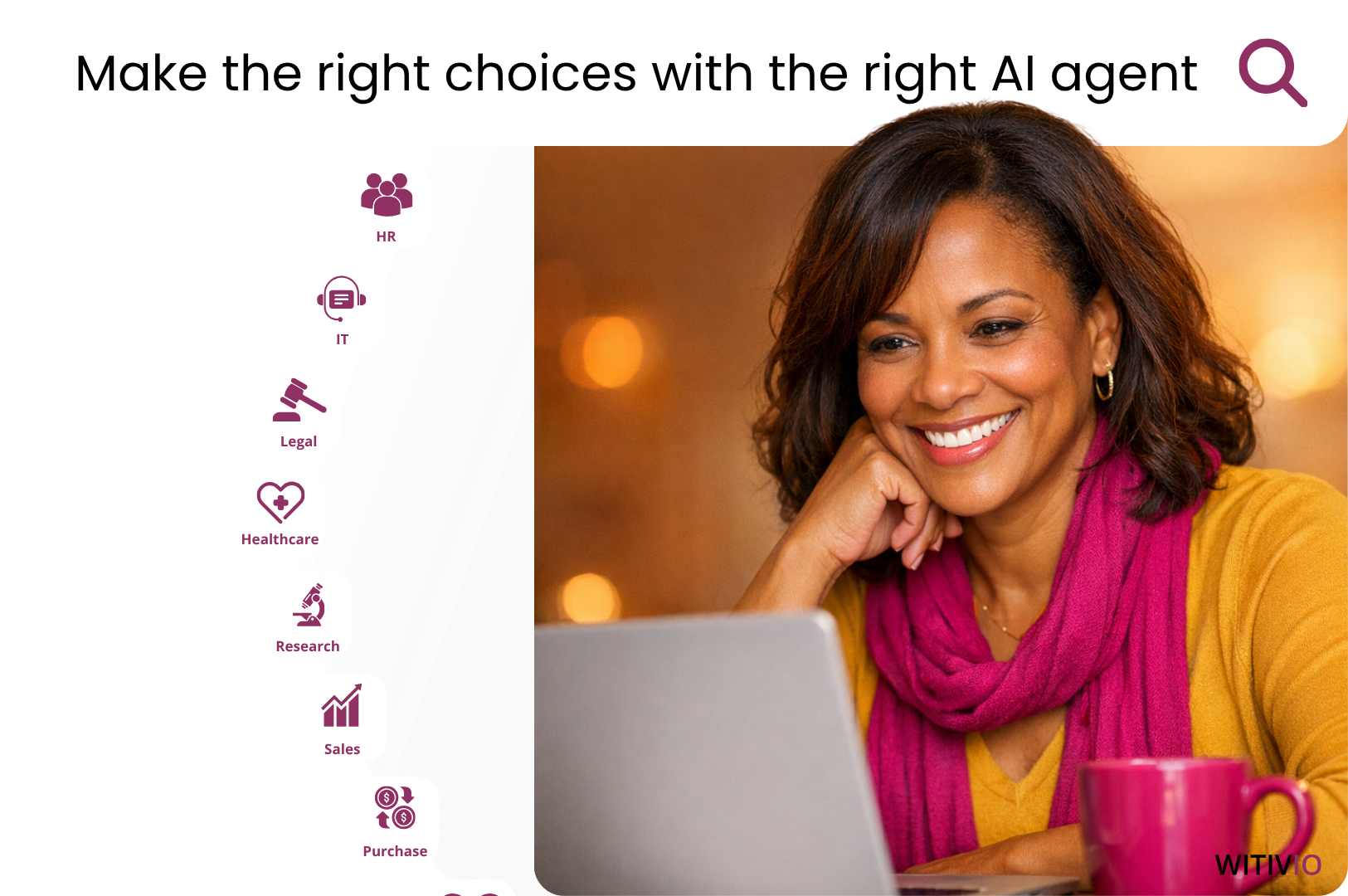 AI agents for every department — professionals across IT, HR, Legal, Healthcare and Research