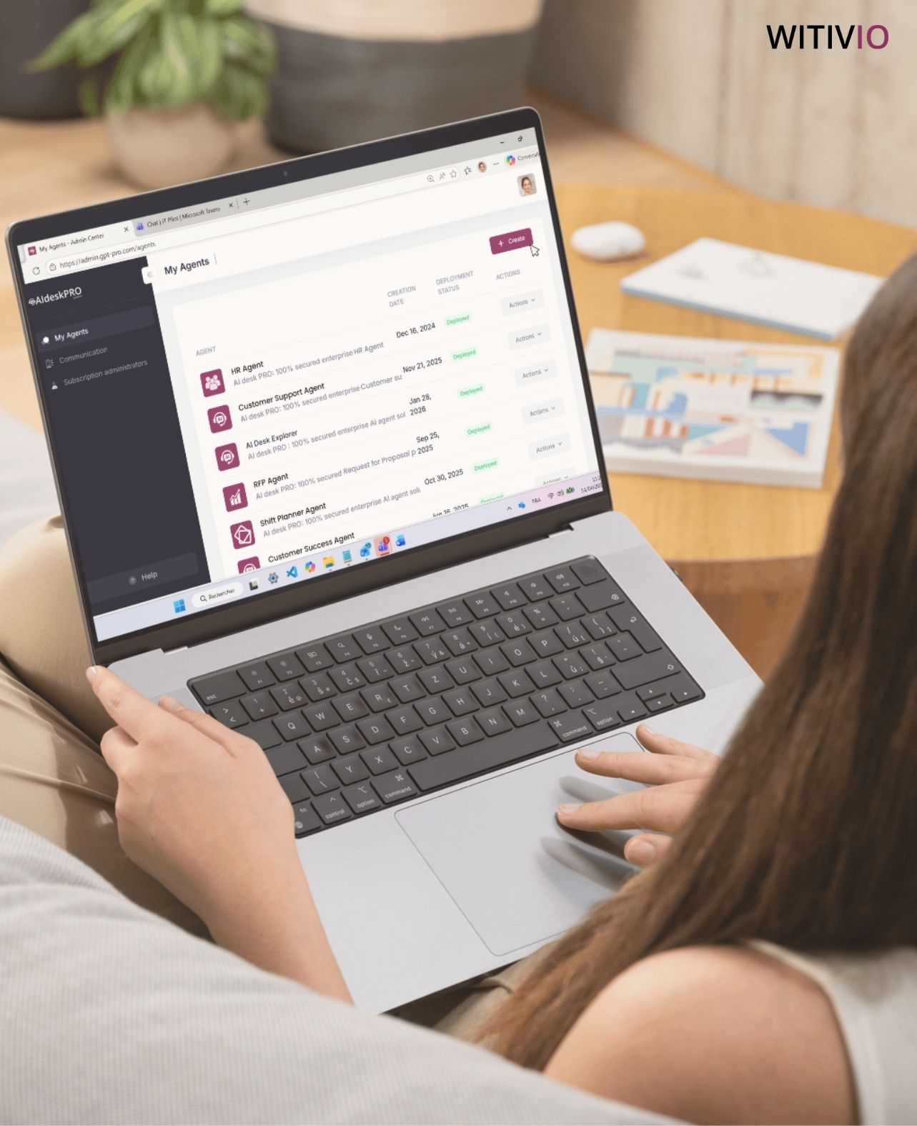 AI Desk Pro — AI agents for employee support
