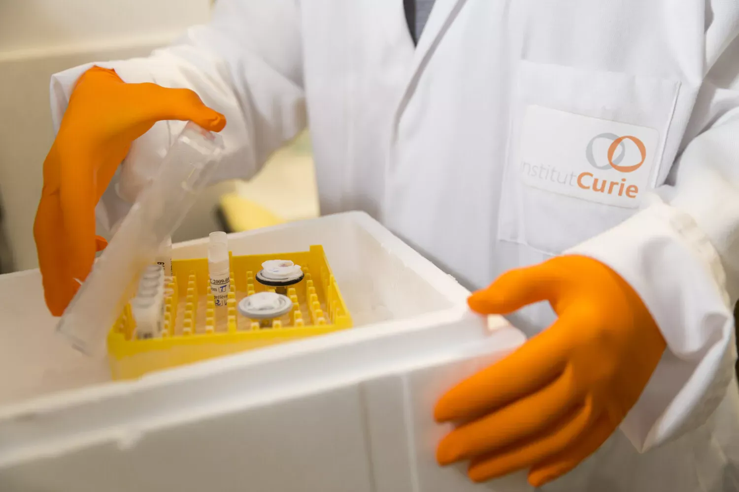 Institut Curie researcher — Photo: Institut Curie Press Office